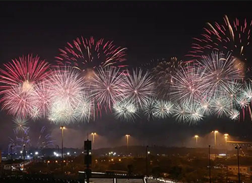 青浦区焰火晚会